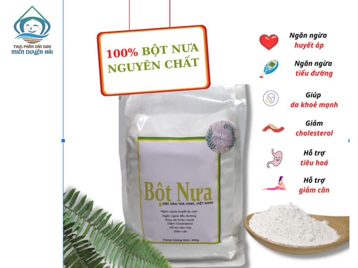 Bột Nưa trị bệnh gì, sản phẩm từ Tinh Bột Nưa trị bệnh gì, công dụng Tinh Bột Nưa, Bột Nưa giảm cân, Tinh Bột Nưa Trà Vinh, Bột Konjac tốt cho sức khỏe
